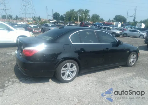 2010 BMW 528I from USA, damaged, VIN WBANU5C56AC460341